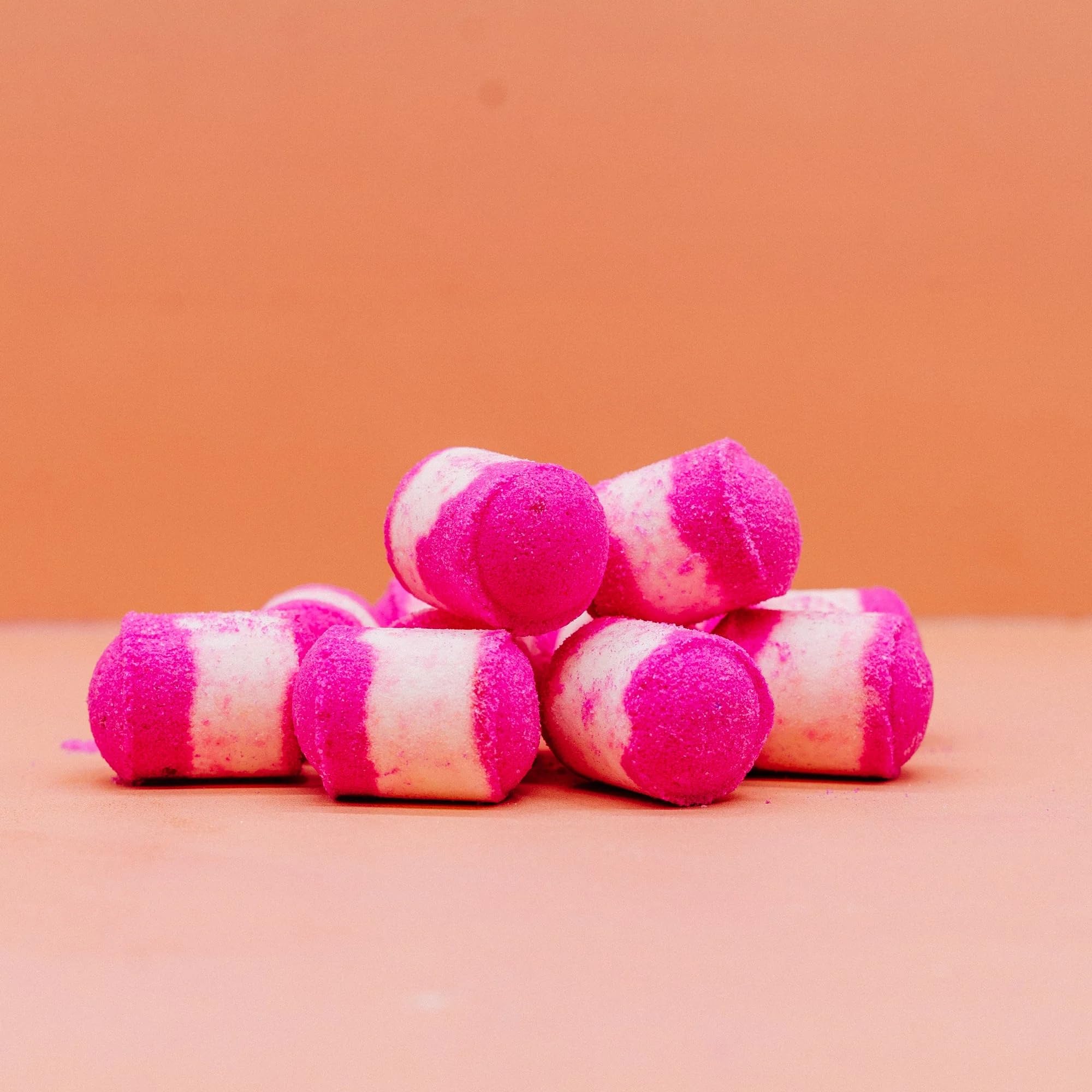 Vegan Santa Waffle Bubble Bath Bomb for Christmas Bath Time