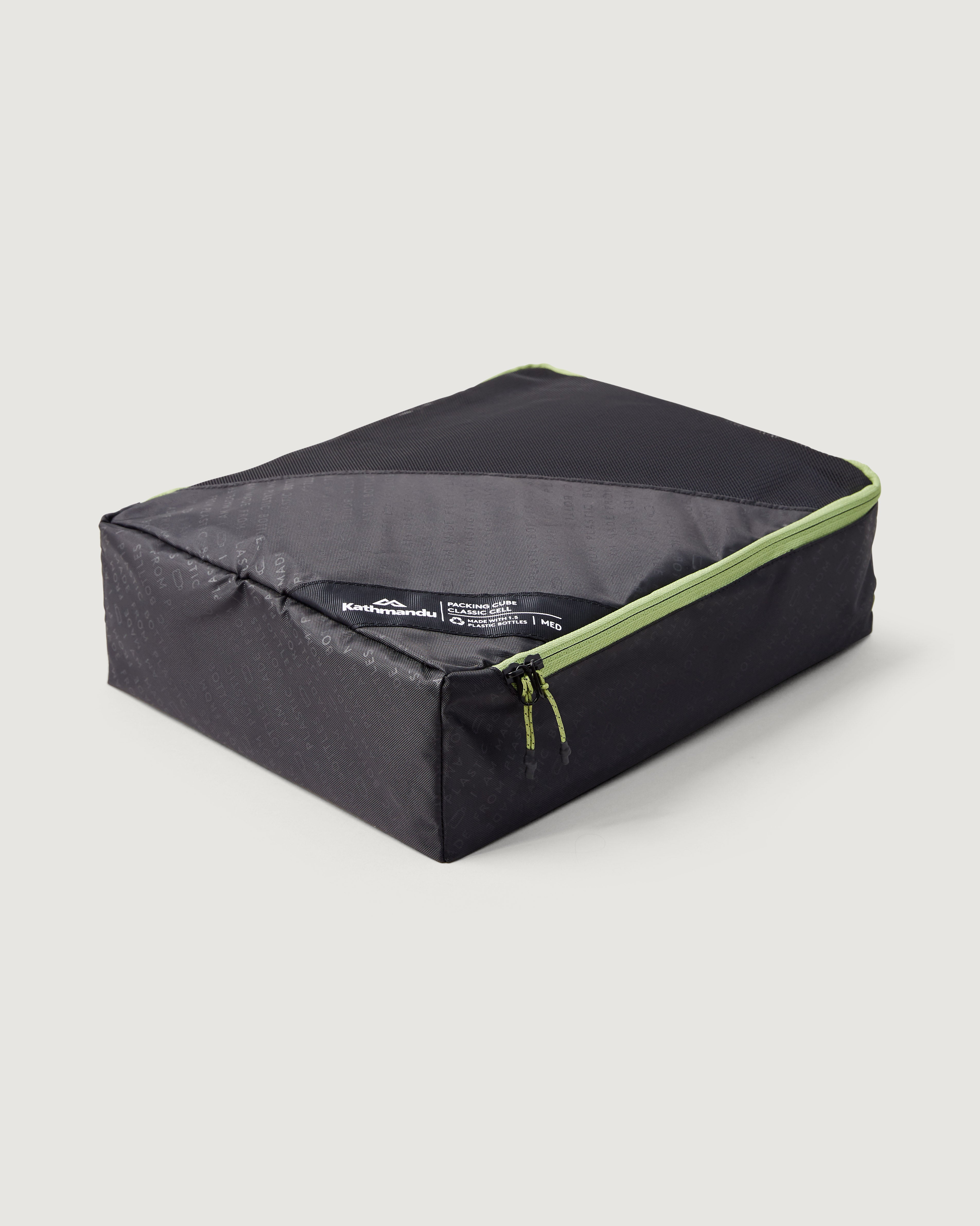 Premium Packing Cubes for Travel - Classic Medium Size with Mesh Panel (Black) - Perfect for Organizing Clothes in Suitcases & Carry-Ons