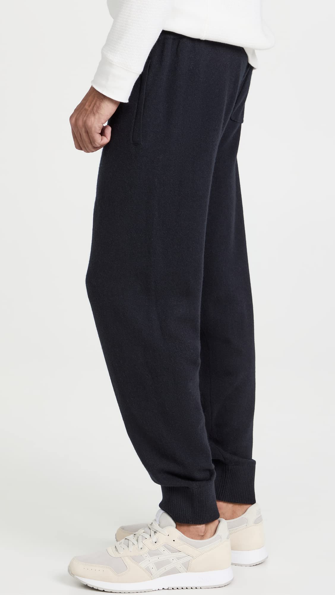 Vince Men's Cashmere Joggers - Soft Luxury Sweatpants for Men | Comfortable Lounge Pants for Home, Travel & Casual Wear