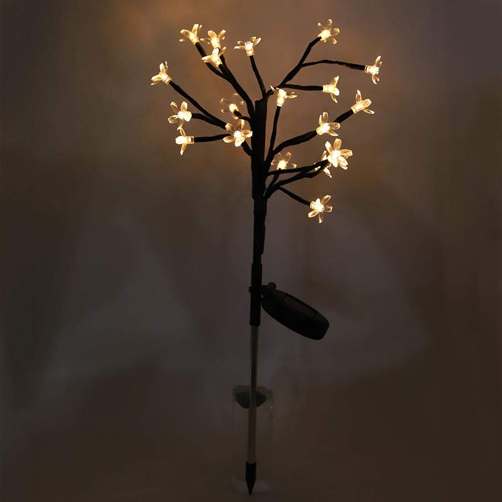 EBTOOLS Solar Powered Garden Lights - Waterproof Outdoor Lawn Lamps for Pathway, Yard, Courtyard & Landscape Lighting | Energy Efficient LED Solar Lights for Garden Decor, Walkway, Patio & Driveway