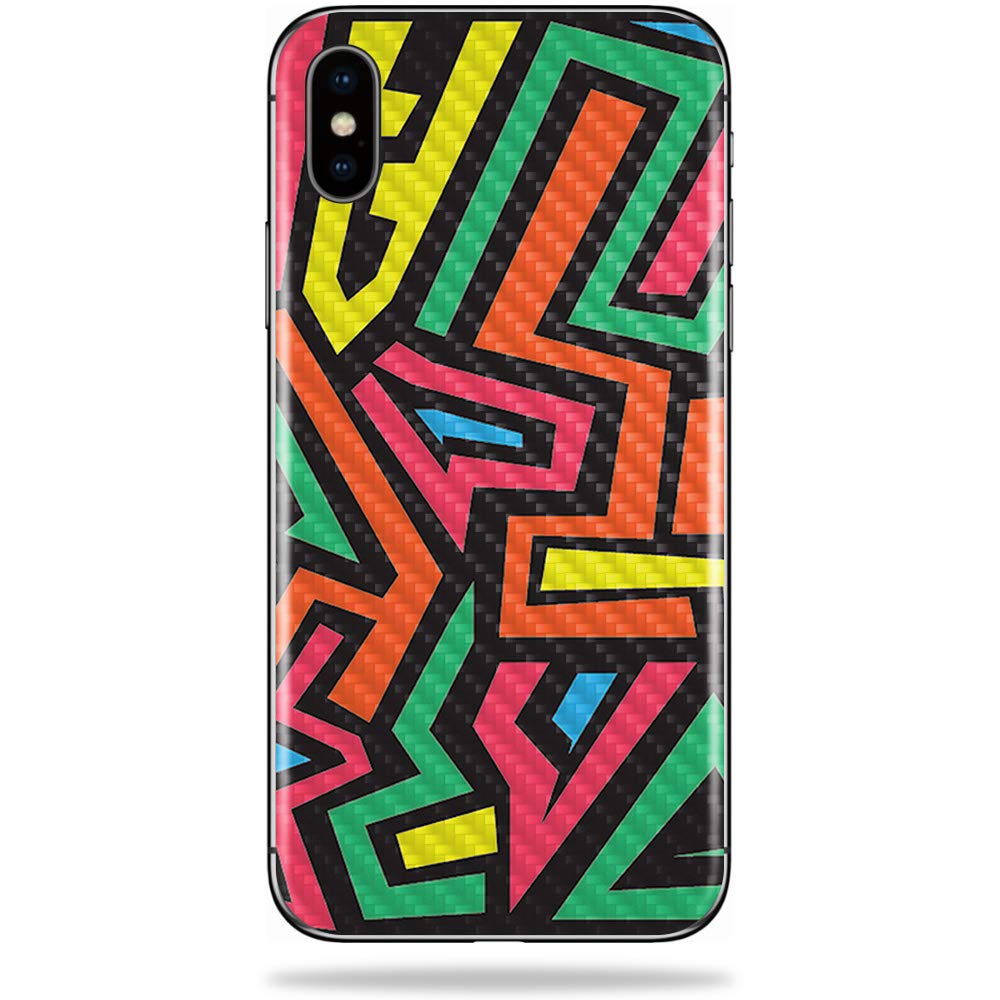 Premium Carbon Fiber Skin for Apple iPhone X - Hyper Series | Durable, Protective & Stylish Textured Finish | Easy to Apply & Remove | Made in USA | Perfect for Daily Use, Travel & Outdoor Activities
