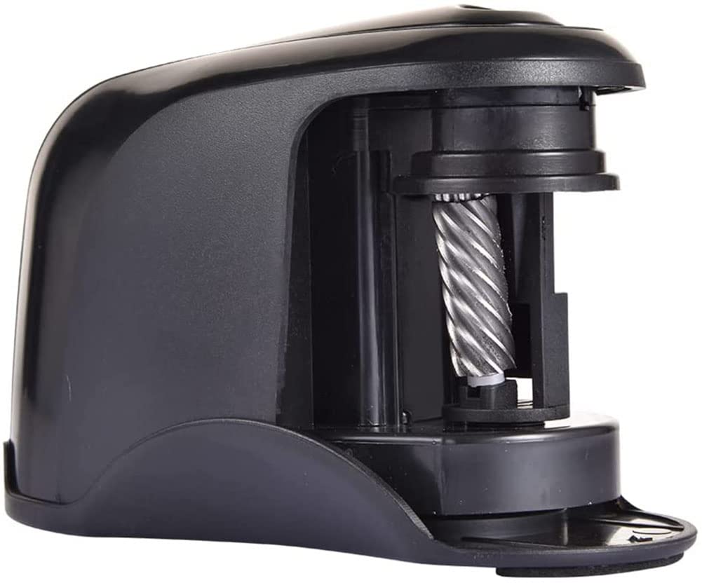 USB Electric Pencil Sharpener - Automatic Pencil Sharpener for 8mm Diameter Pencils with Power Cord - Perfect for Office, School & Art Studio Use
