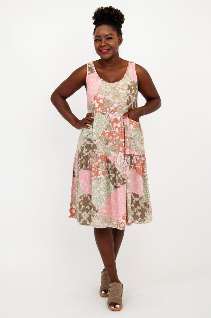 Kayana Women's Floral Print Summer Dress - Cornelia Style for Casual Outings, Beach Vacations & Date Nights