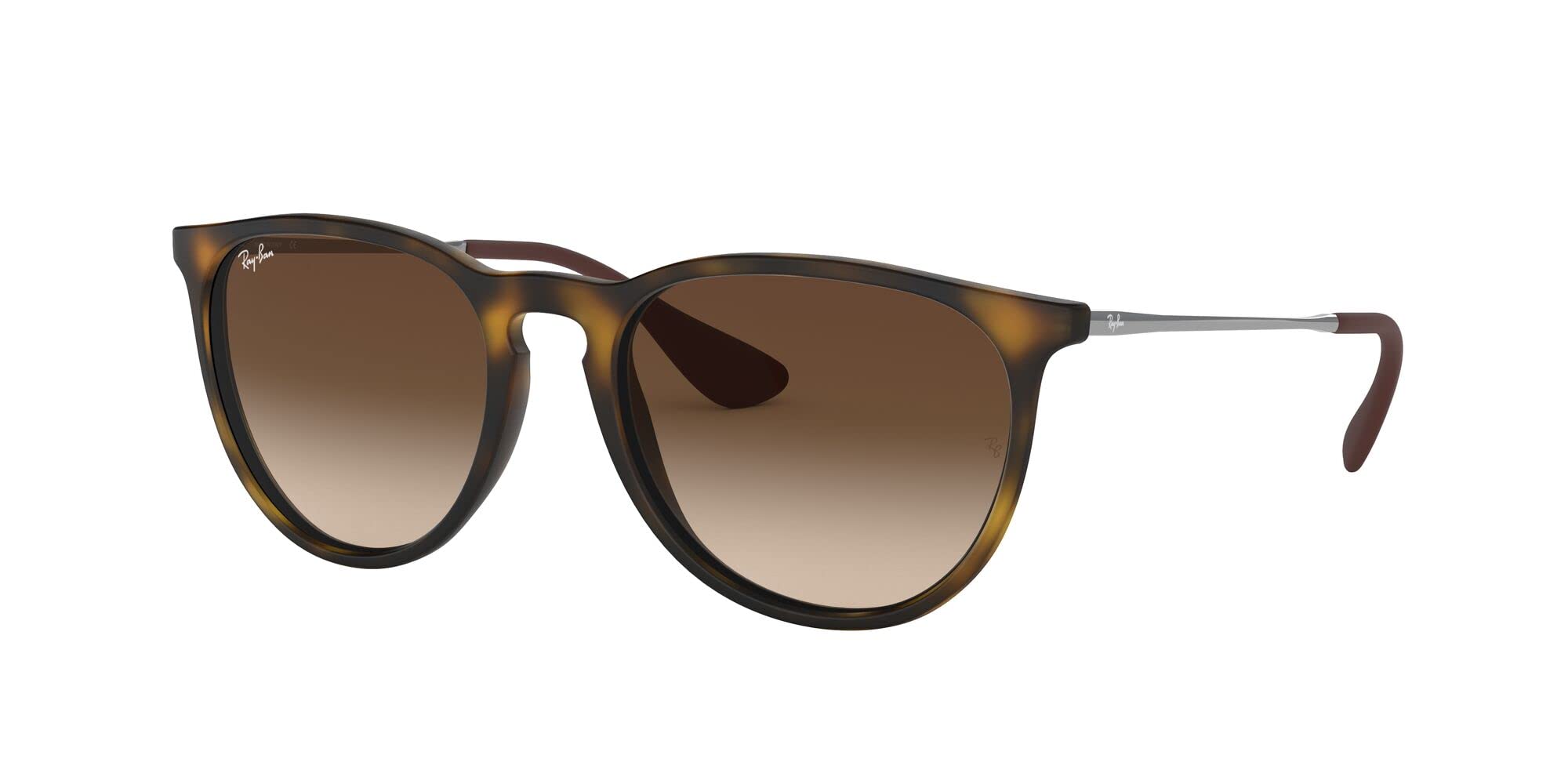 Ray-Ban RB4171 Erika Round Polarized Sunglasses for Women - UV Protection, Classic Retro Style - Perfect for Driving, Beach & Outdoor Activities