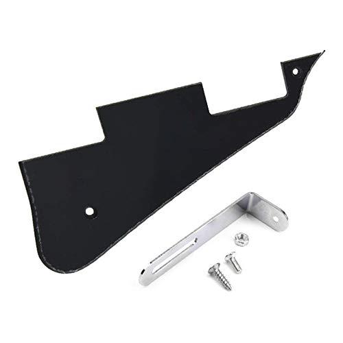 5-Piece Guitar Pickguard Scratch Plate Set for Gibson Les Paul - Black Replacement Parts (Perfect for DIY Guitar Repair & Customization)