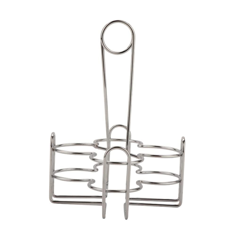 Chrome Compartment Caddy with Loop Handle - 6.5