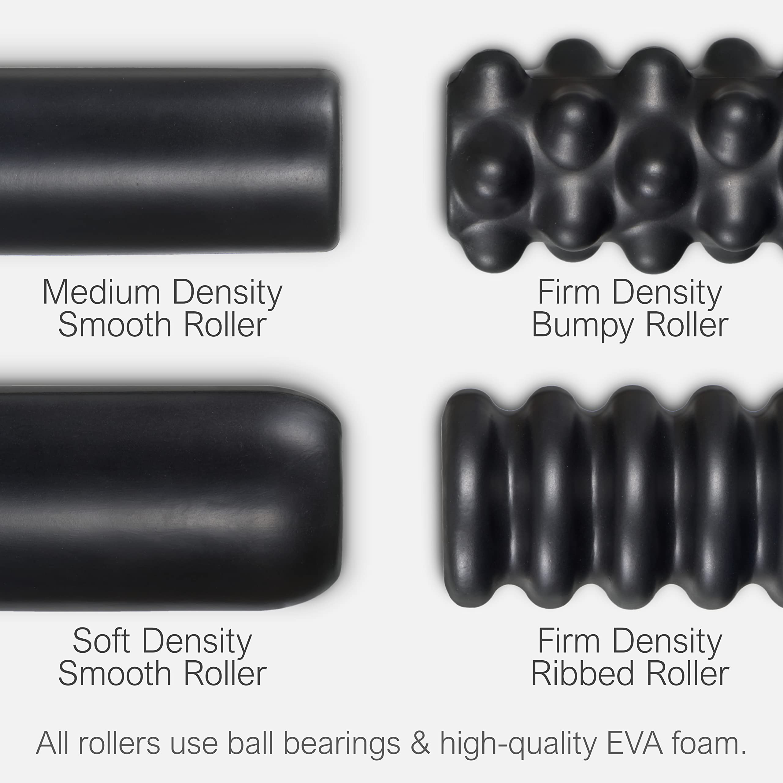 DoubleUP Roller Performance Kit - Deep Tissue Muscle Massager with Adjustable Lever-Action Pressure & Interchangeable Rollers for Athletes, Post-Workout Recovery & Pain Relief