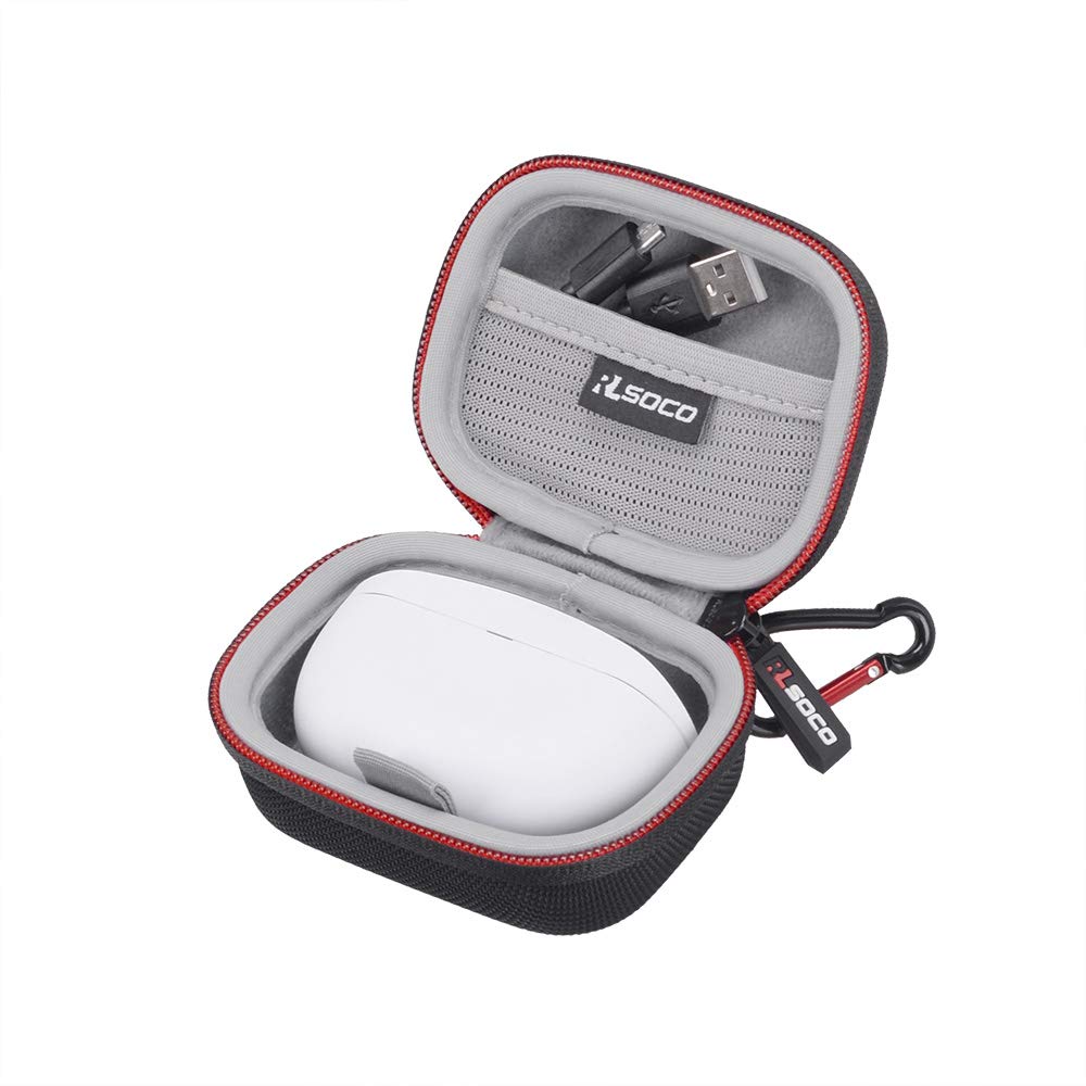 RLSOCO Protective Hard Case for Sony WF-1000XM3 & WF-SP800N Wireless Earbuds - Shockproof Travel Storage for Noise Cancelling Headphones (Perfect for Gym, Travel & Daily Use)