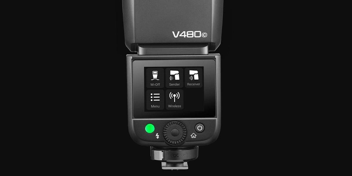 Godox V480C TTL On-Camera Speedlite Flash for Canon DSLR Cameras - Perfect for Wedding, Portrait & Event Photography