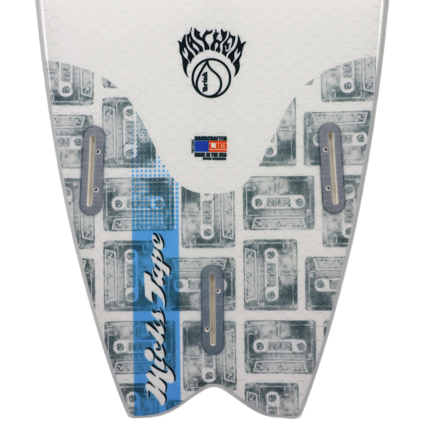 Libtech 6'0 Micks Tape Sym Surfboard - FCSII Compatible - High-Performance Shortboard for All Wave Conditions - Perfect for Surfing, Competition, and Beach Adventures