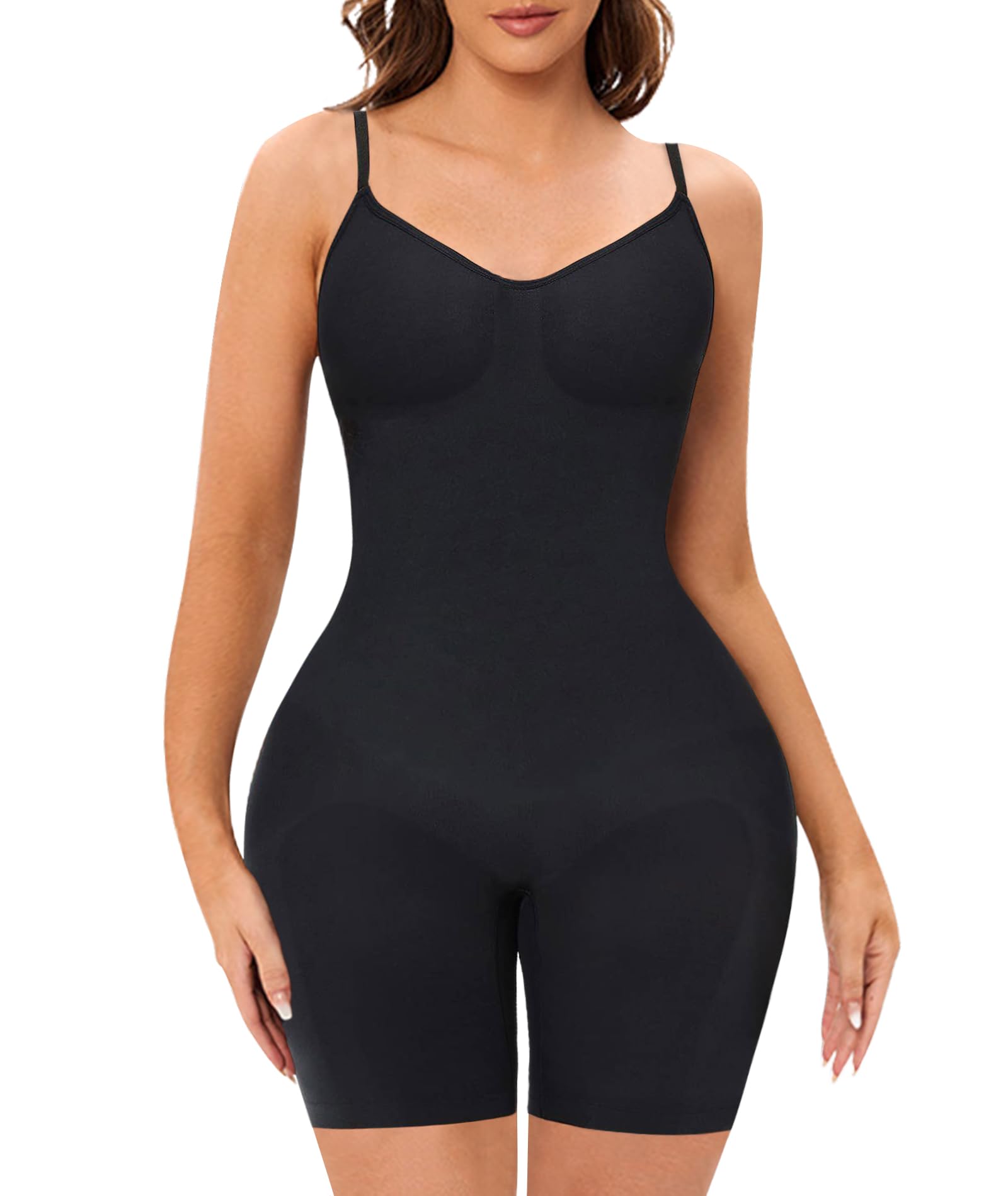 Extra Firm Seamless Shapewear for Women - Tummy Control Full Body Shaper & Waist Trainer | Slimming Bodysuit for Everyday Wear, Special Occasions & Postpartum Recovery