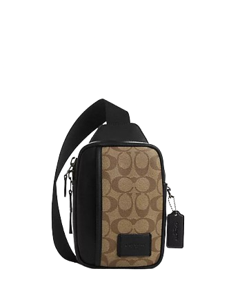 Coach Edge L Pack In Signature Canvas - Stylish & Durable Crossbody Bag for Women | Perfect for Work, Travel & Everyday Use