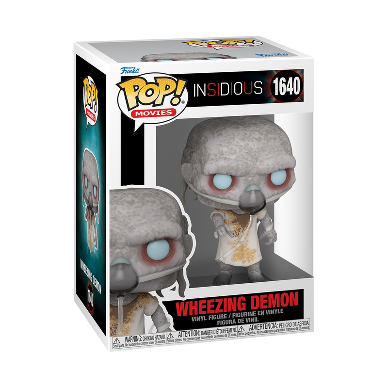 Insidious Wheezing Demon Funko POP! Vinyl Figure #1640 with Protector Case - Horror Movie Collectible for Display & Gifts