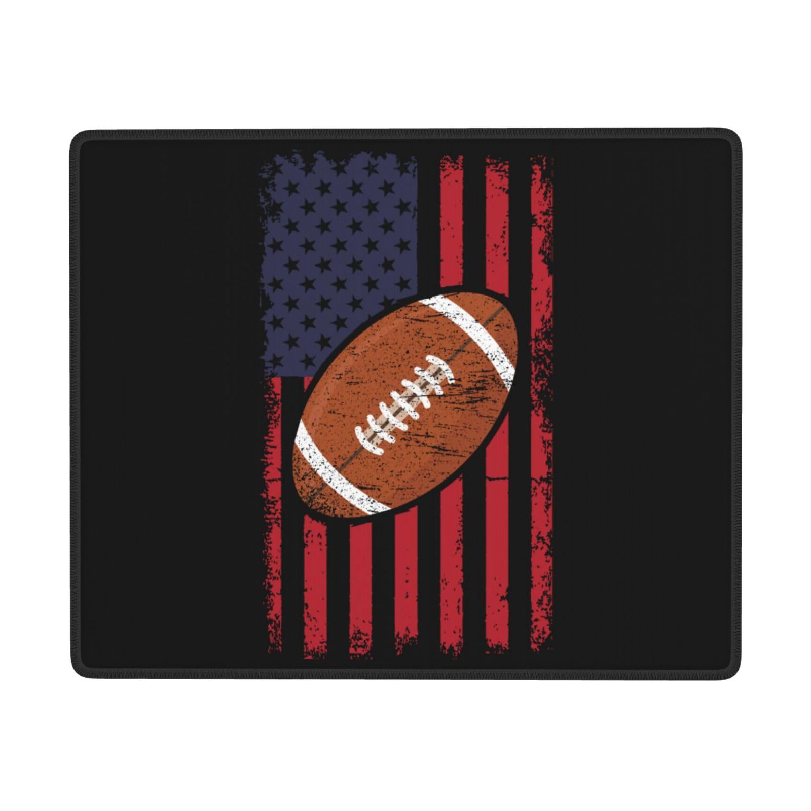 Waterproof Non-Slip Rubber Base American Football Mouse Pad - 7x9 Inch Gaming & Office Mousepad for PC/Laptop - Perfect for Football Fans, Gamers & Office Workers