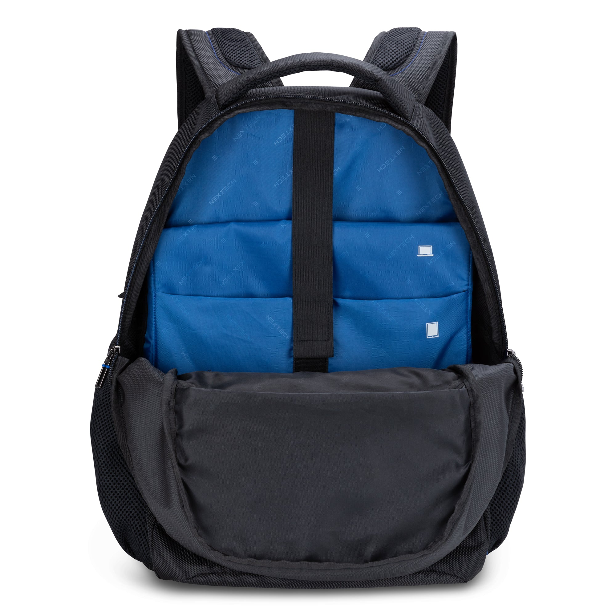 Nextech Professional Business Backpack for Men & Women - Waterproof Laptop Backpack with USB Charging Port - Perfect for Office, Travel, and Commuting