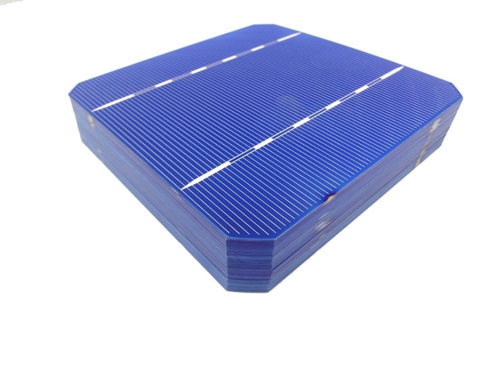 High Efficiency MISOL 5x5 3.2W Grade A Monocrystalline Solar Cell - DIY Solar Panel Kit for Home Projects, Science Experiments & Renewable Energy Solutions