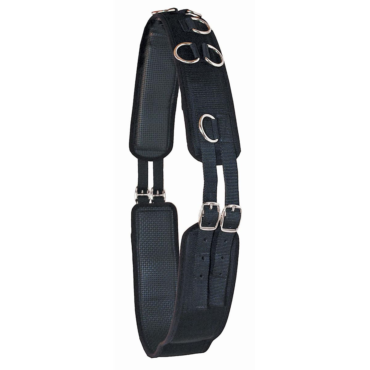 Country Pride Neoprene 10-Ring Training Surcingle for Horses – Durable Equestrian Girth for Lunging, Groundwork & Riding Lessons