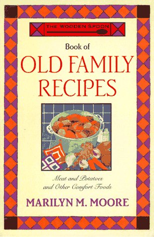 Vintage Family Recipe Book: Wooden Spoon Meat & Potatoes Comfort Food Cookbook - Perfect for Homemade Meals & Cozy Family Dinners