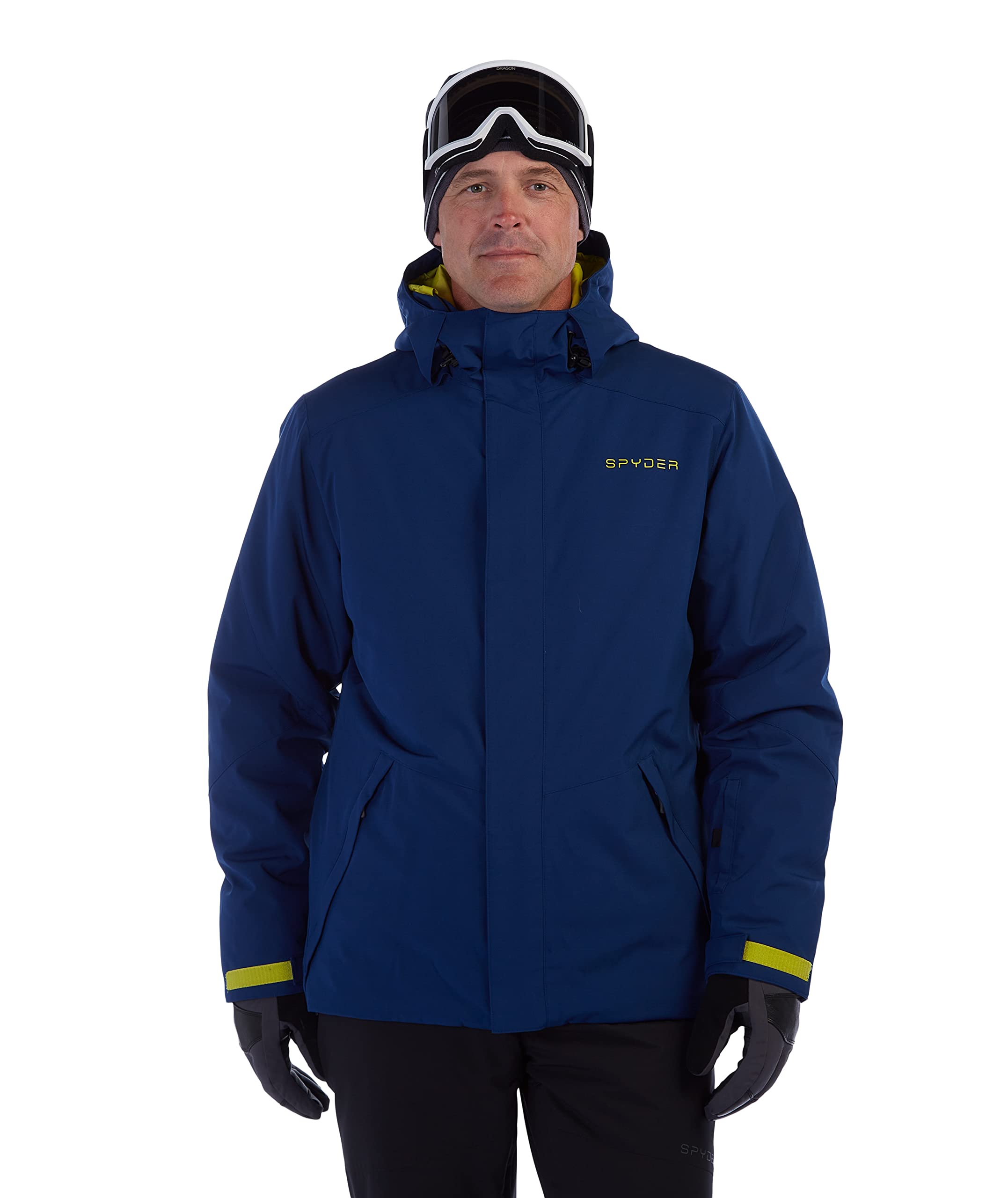 Spyder Men's Wildcard Insulated Ski Jacket - Waterproof Winter Jacket for Skiing & Snowboarding - Warm Cold Weather Outerwear for Men's Snow Sports