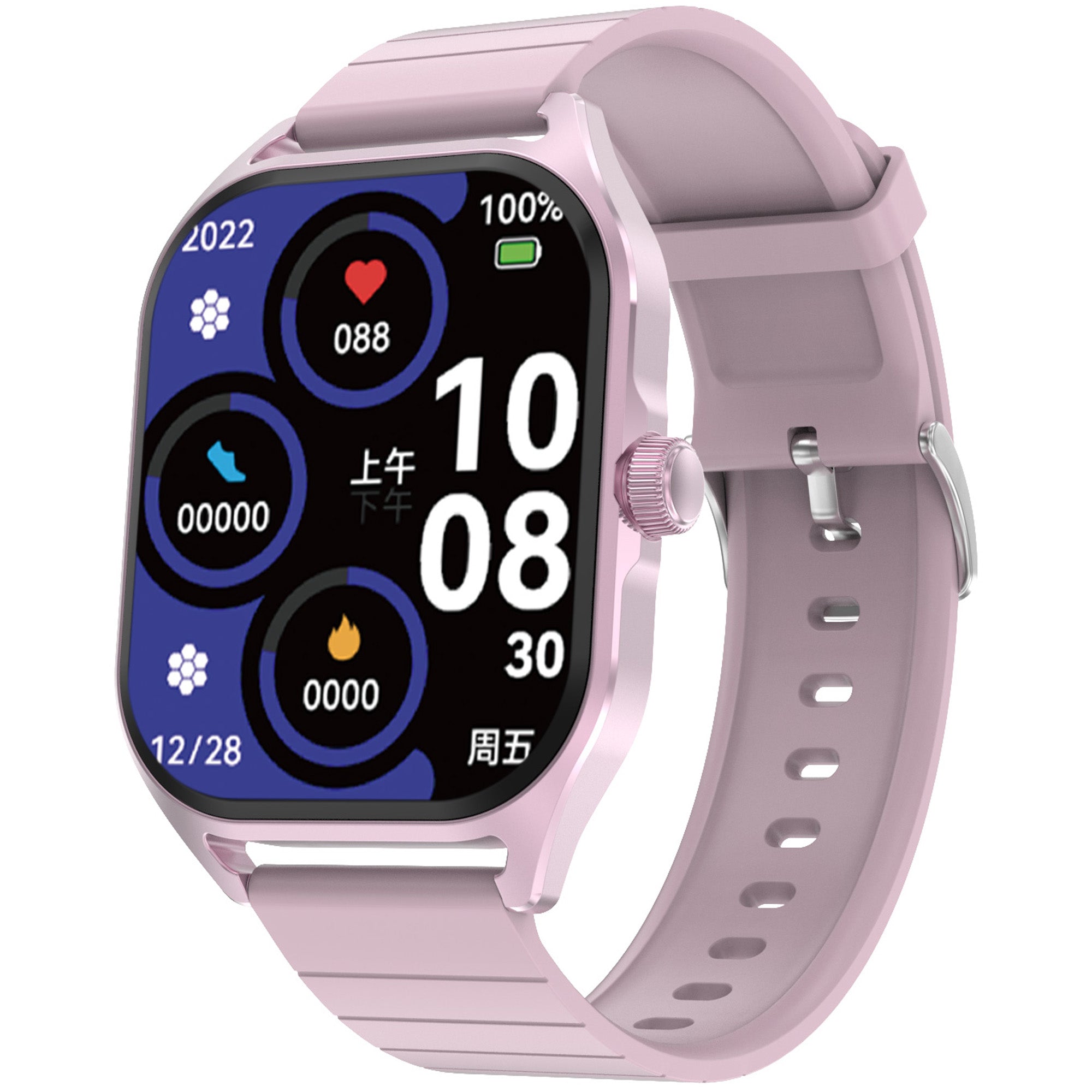 DT99 AMOLED Smartwatch - Fitness Tracker with Heart Rate Monitor, Sleep Tracking, Waterproof Design for Men & Women - Perfect for Running, Swimming & Daily Activity Tracking