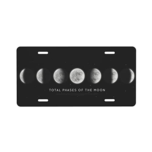 Phases Of The Moon Black