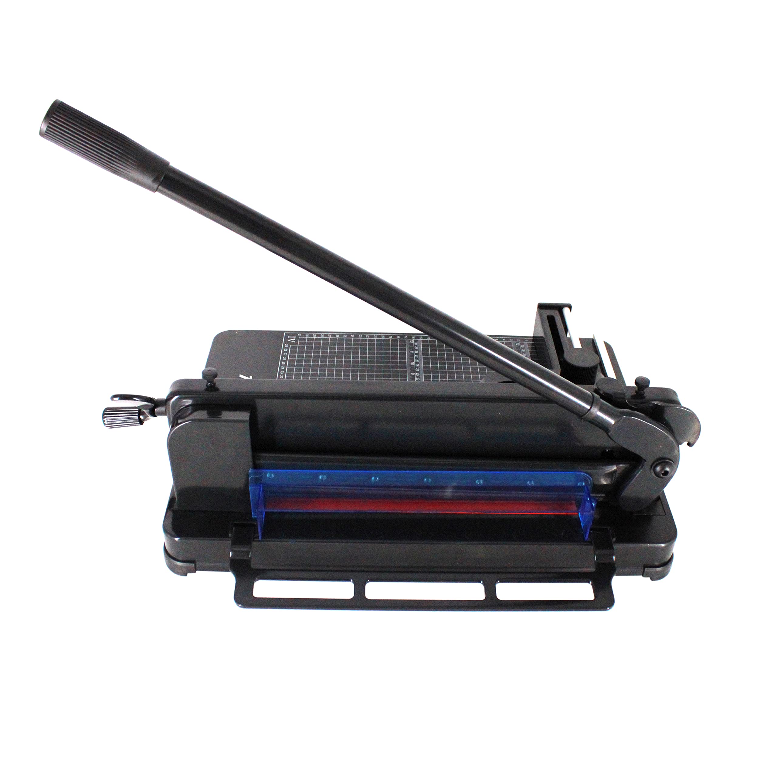 TEXALAN Heavy Duty Guillotine Paper Cutter - 17 Inch A3 Paper Trimmer for 400 Sheets, Black - Perfect for Office, School, Crafting & Photo Cutting