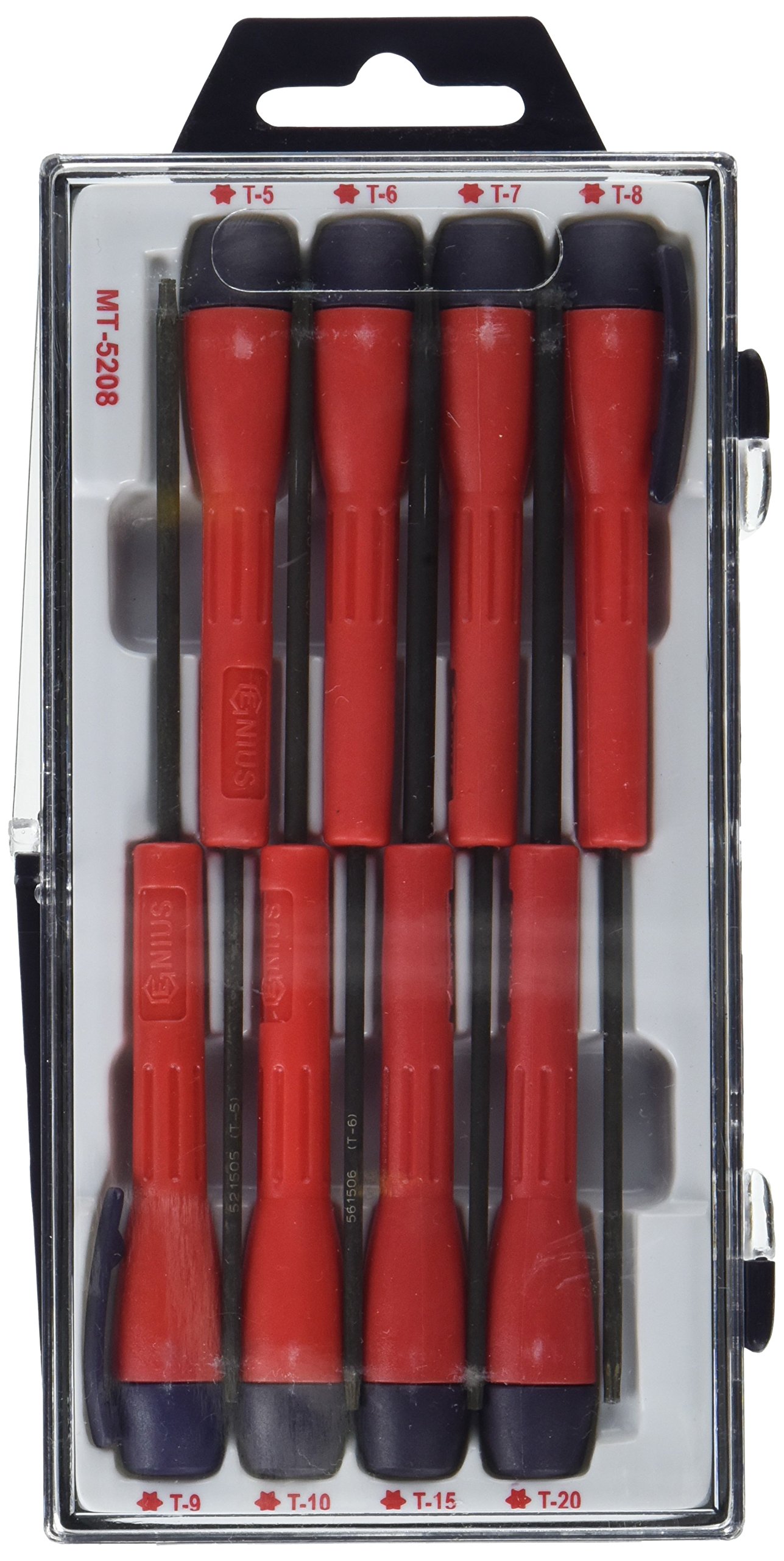 8 Piece Micro-Tech Star Screwdriver Set MT-5208 | Precision Torx Screwdriver Kit for Electronics, Phones & Small Appliances | Ideal for DIY Repairs & Tech Maintenance