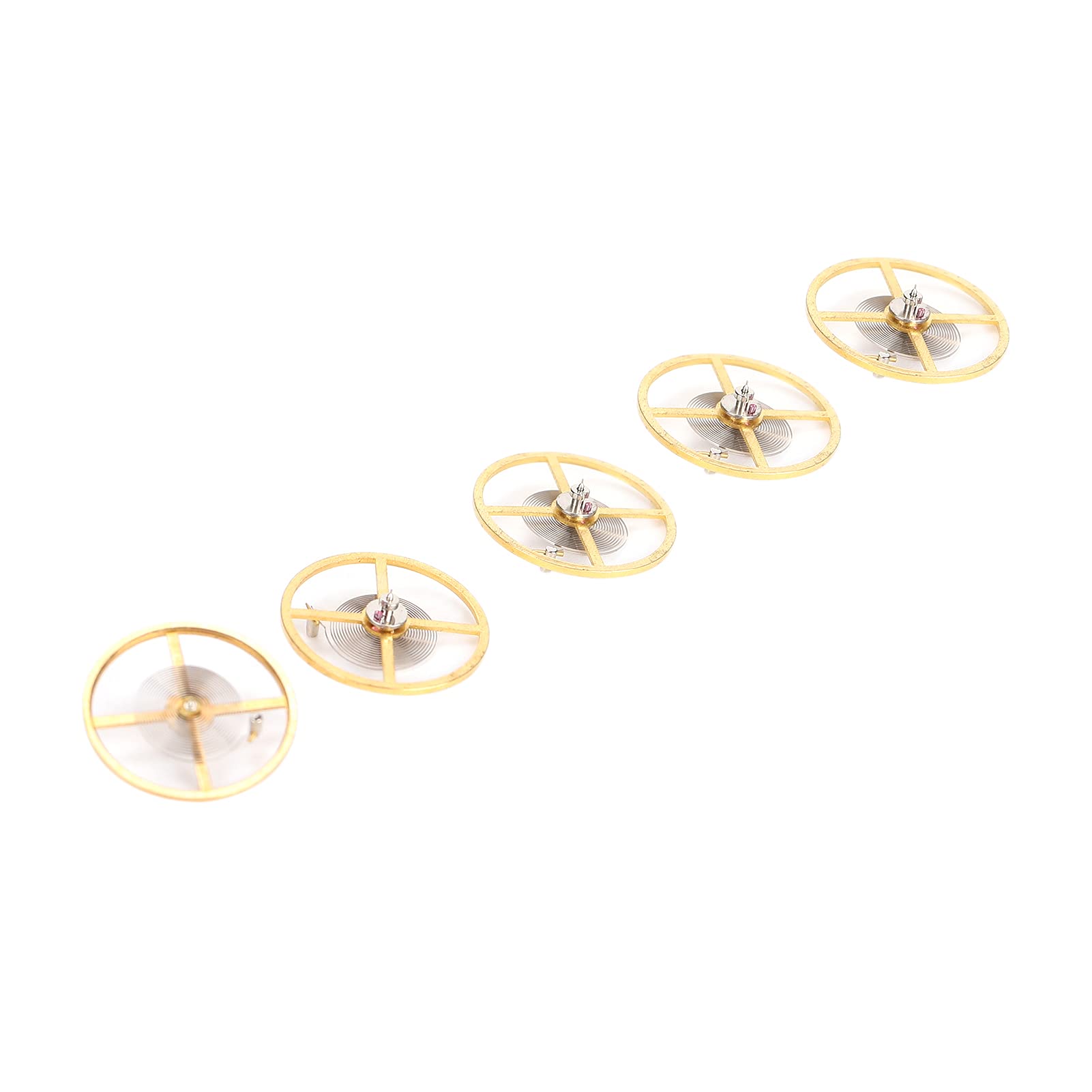 Entatial Watch Balance Wheel - Golden Watch Movement Parts for 8205 Movement | Precision Watch Repair Accessories for Watchmakers & Watch Repair Shops | Perfect for Professional Watch Maintenance & DIY Watch Repairs