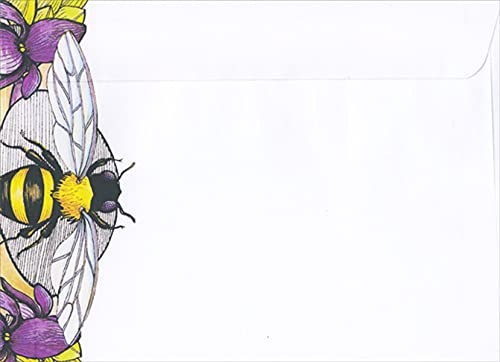 Eco-Friendly Bee-Themed Birthday Card | Tree-Free Greetings | Perfect for Nature Lovers & Sustainable Celebrations