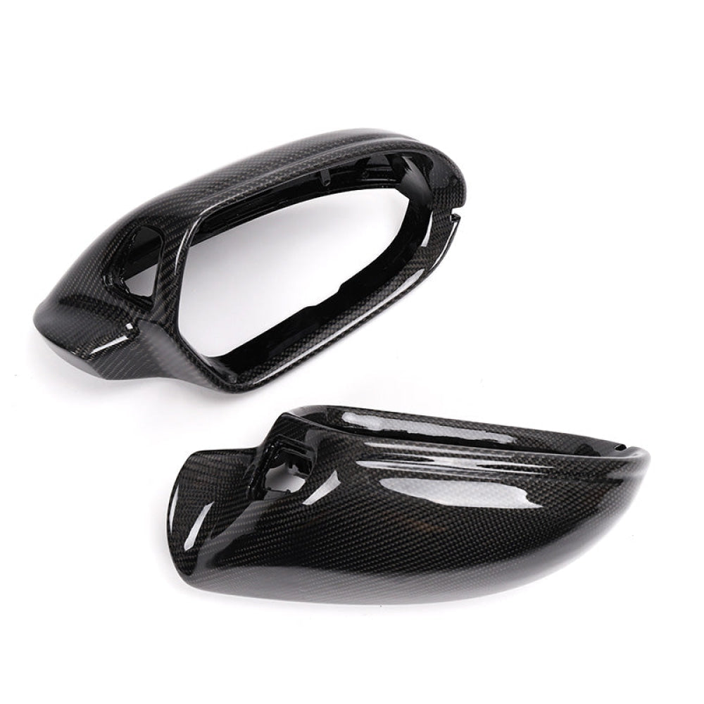 2012-2015 Audi A6/S6/RS6 Carbon Fiber Mirror Covers - Lightweight & Durable Replacement for C7 A6/S6/RS6 Models | Perfect for Car Enthusiasts & Performance Upgrades
