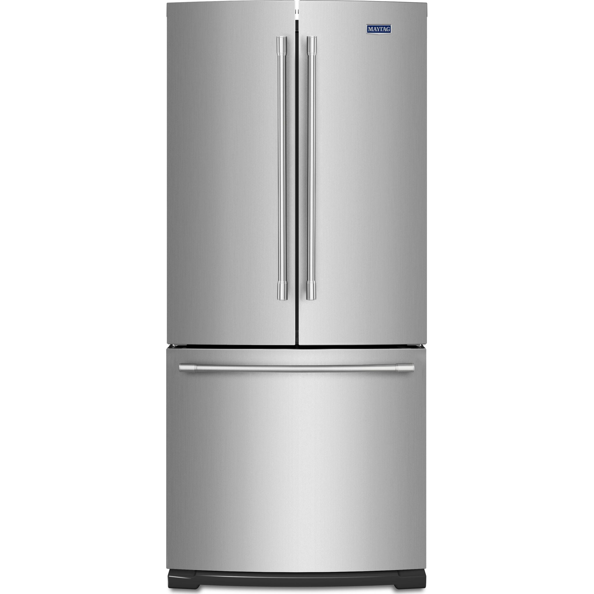 Maytag MFB2055FRZ 36-Inch French Door Refrigerator with Fingerprint Resistant Stainless Steel - Energy Efficient, Spacious 25 cu. ft. Capacity for Large Families & Entertaining