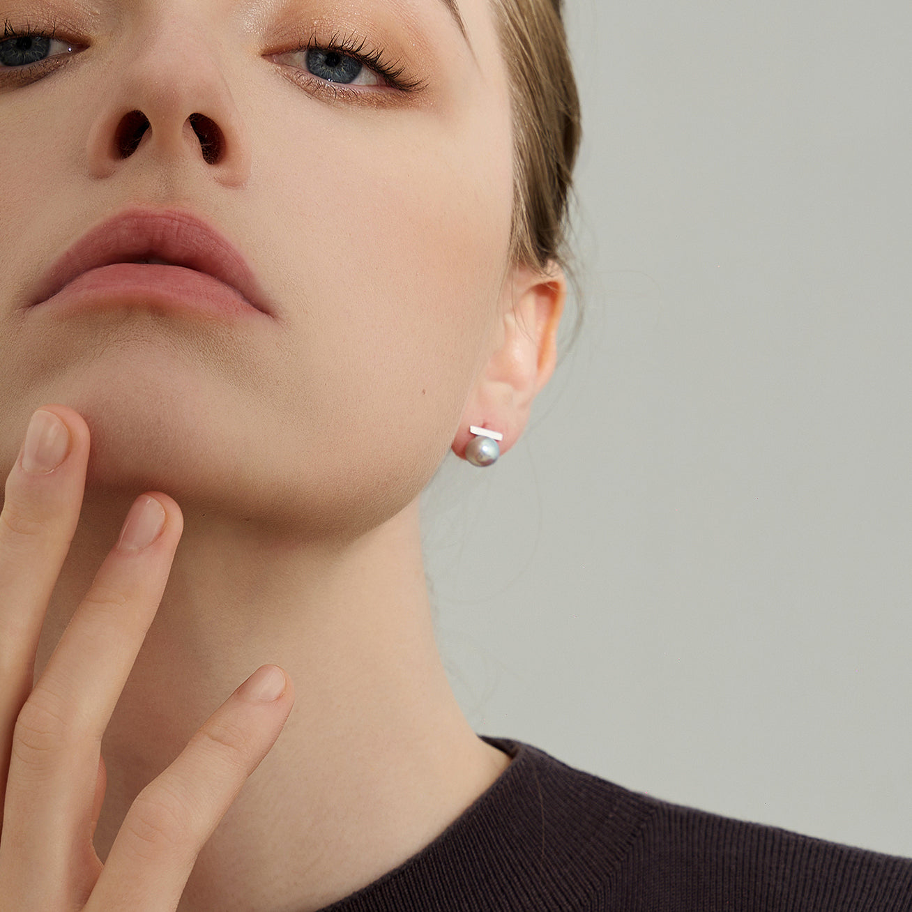 18K Gold Akoya Pearl Earrings - AAA Grade Silver White Pearls for Women | Elegant Jewelry Gift for Wedding, Anniversary & Special Occasions