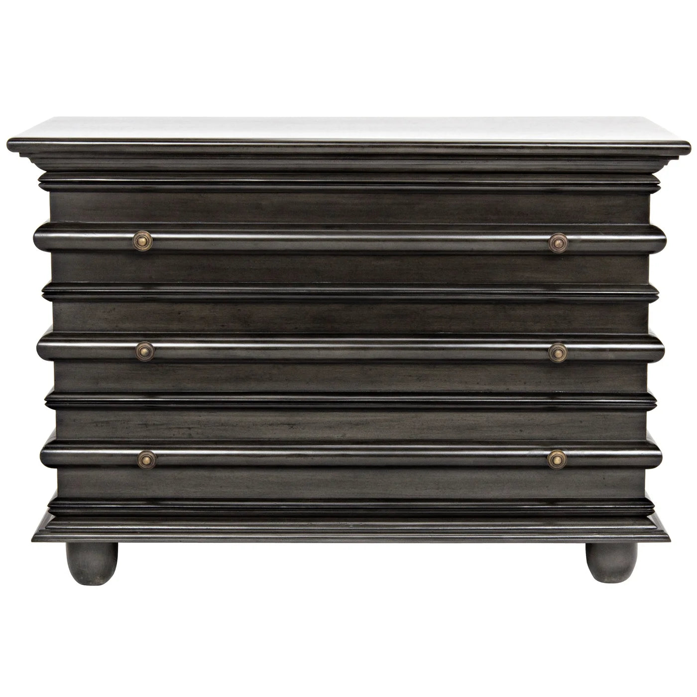 Modern Ribbed Nightstand - 42