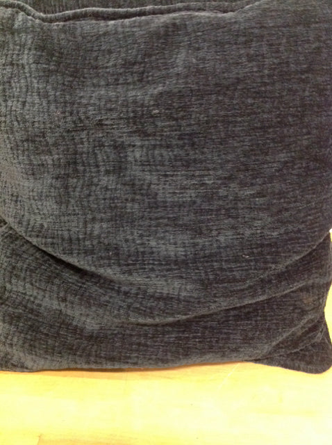 Premium 18-Inch Navy Blue Textured Pillow - Soft & Supportive for Bed, Sofa, and Lounge Comfort
