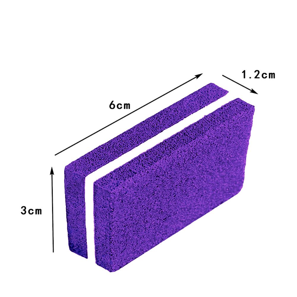 Slim Mini Purple Block Buffer - Compact Nail File & Buffer for Smooth, Shiny Nails | Perfect for Home, Salon & Travel Manicures