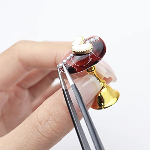 **Medo 2 Sets Magnetic Nail Stand Display - Acrylic Nail Practice Holder for DIY Nail Art, False Nail Tip Manicure Tool - Perfect for Salon, Home & Nail Art Practice**
