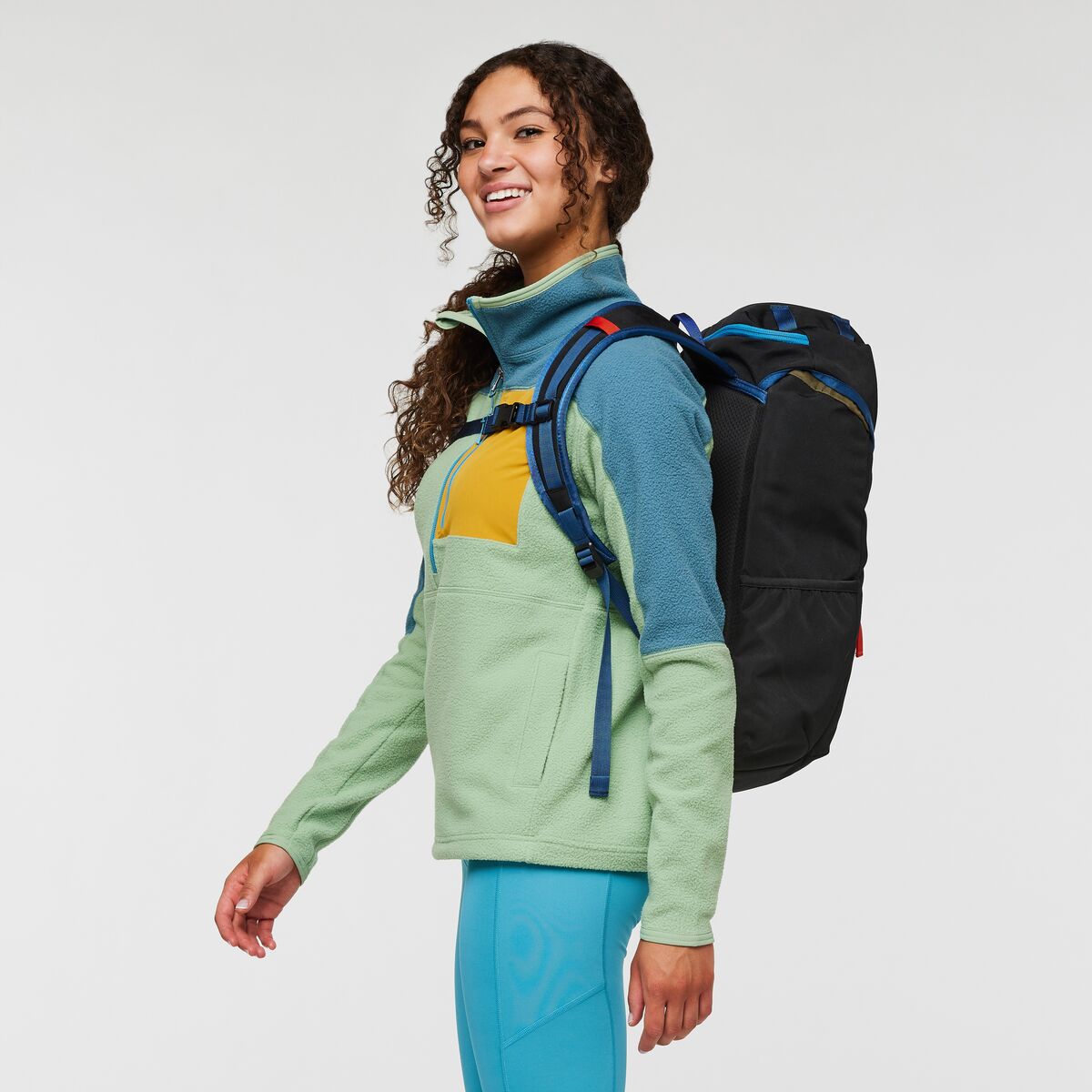 Cotopaxi Tapa 22L Backpack - Lightweight Water-Resistant Daypack for Hiking, Travel & Commuting - Black (Cada Dia Collection) - Perfect for Outdoor Adventures & Daily Use