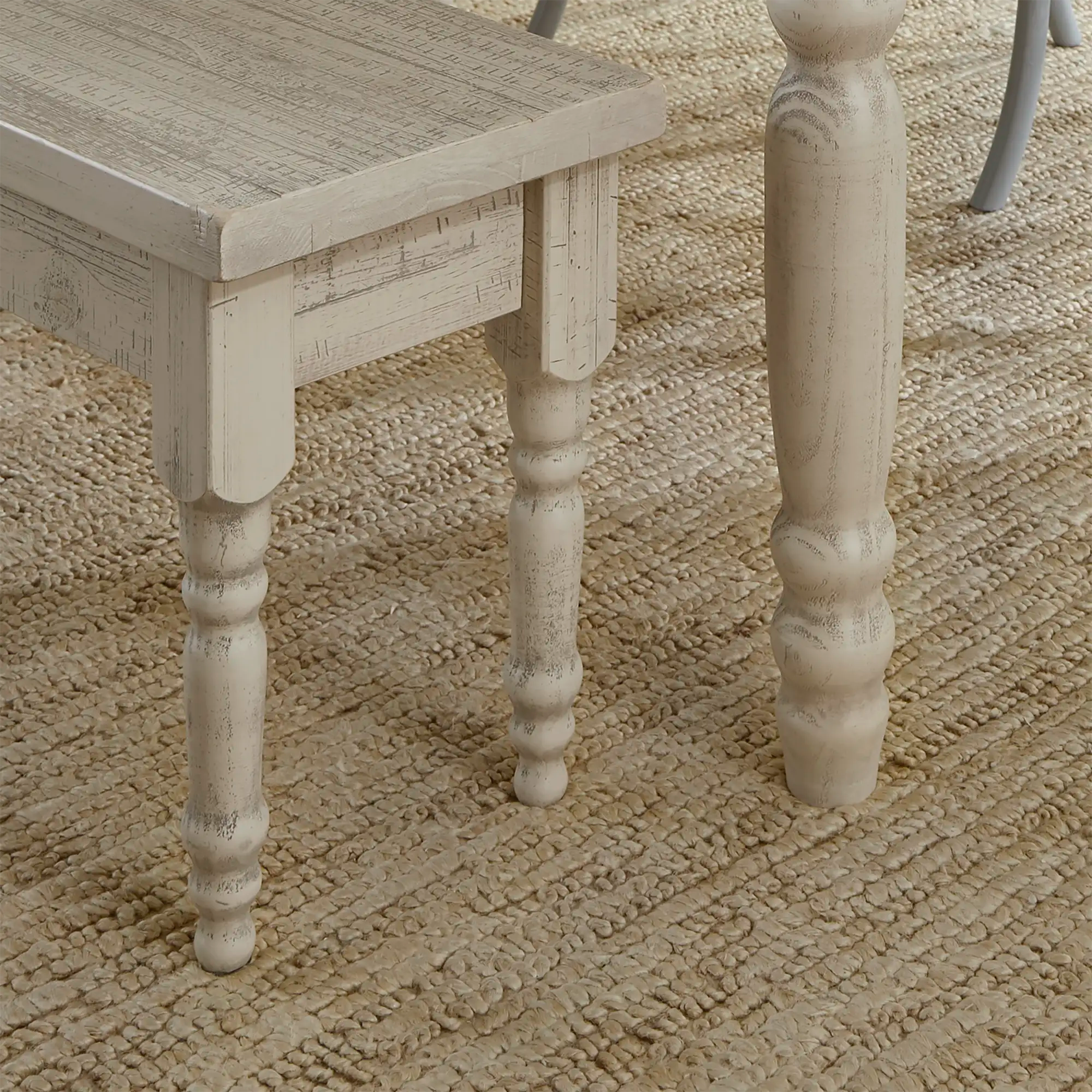 Valerie Solid Wood Bench - Rustic Entryway, Dining, or Bedroom Seating - Handcrafted Wooden Bench for Home Decor