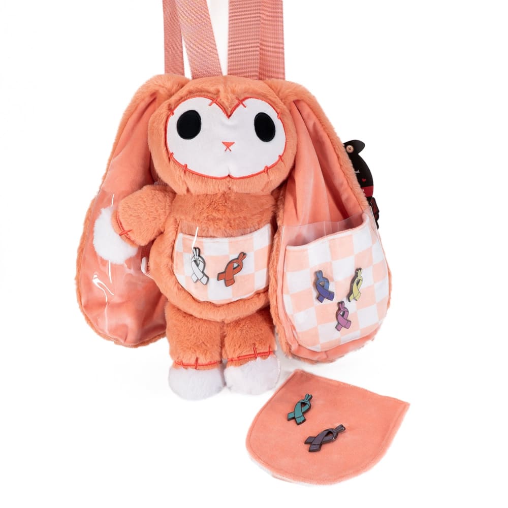 Plushie Dreadfuls Hidden Disabilities ITA Rabbit Stuffed Animal - Soft Plush Toy for Anxiety Relief, Autism Comfort & Emotional Support
