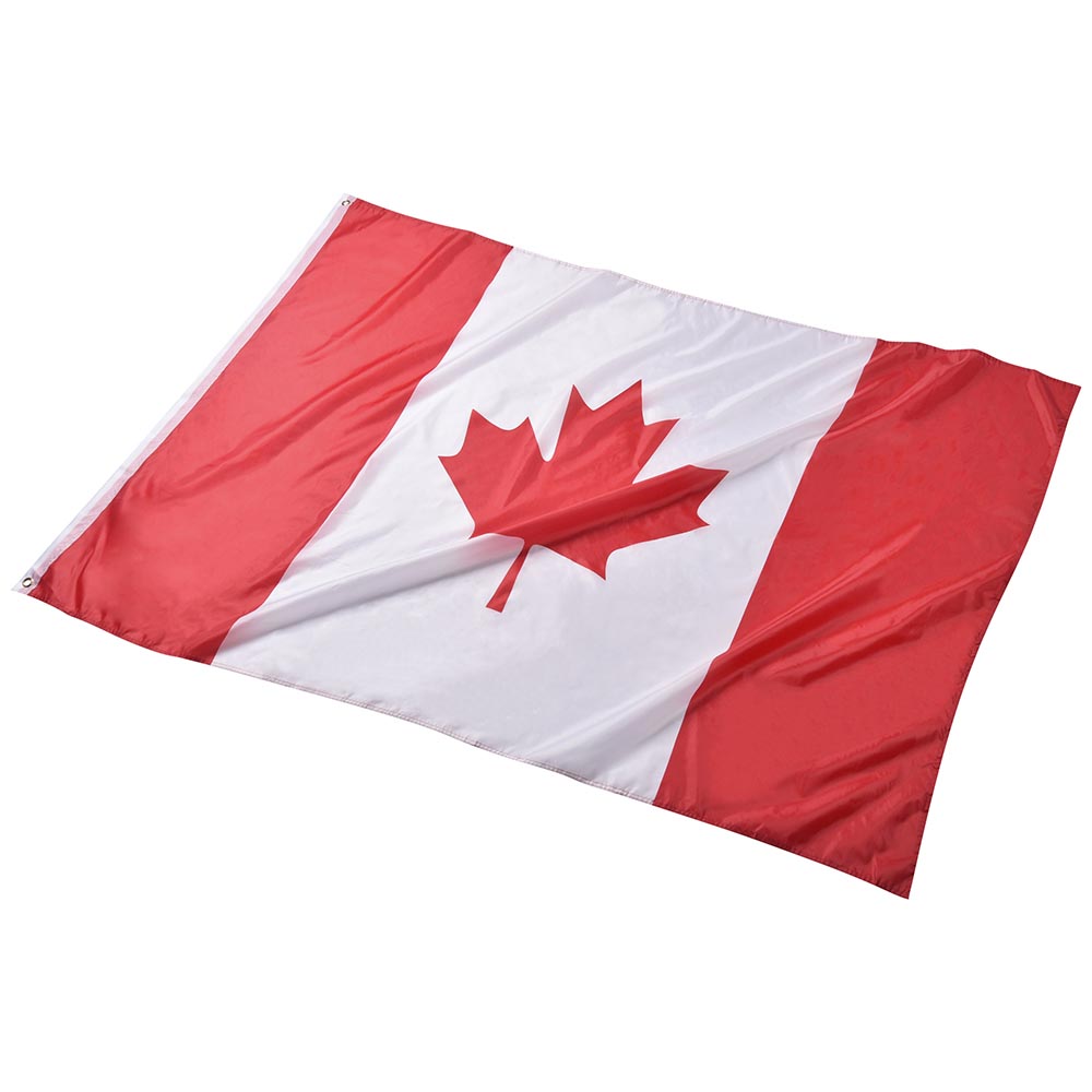 Canada Flag with Maple Leaf - Durable Outdoor Canadian Flag for Flagpole | Perfect for National Holidays, Parades, and Home Decoration