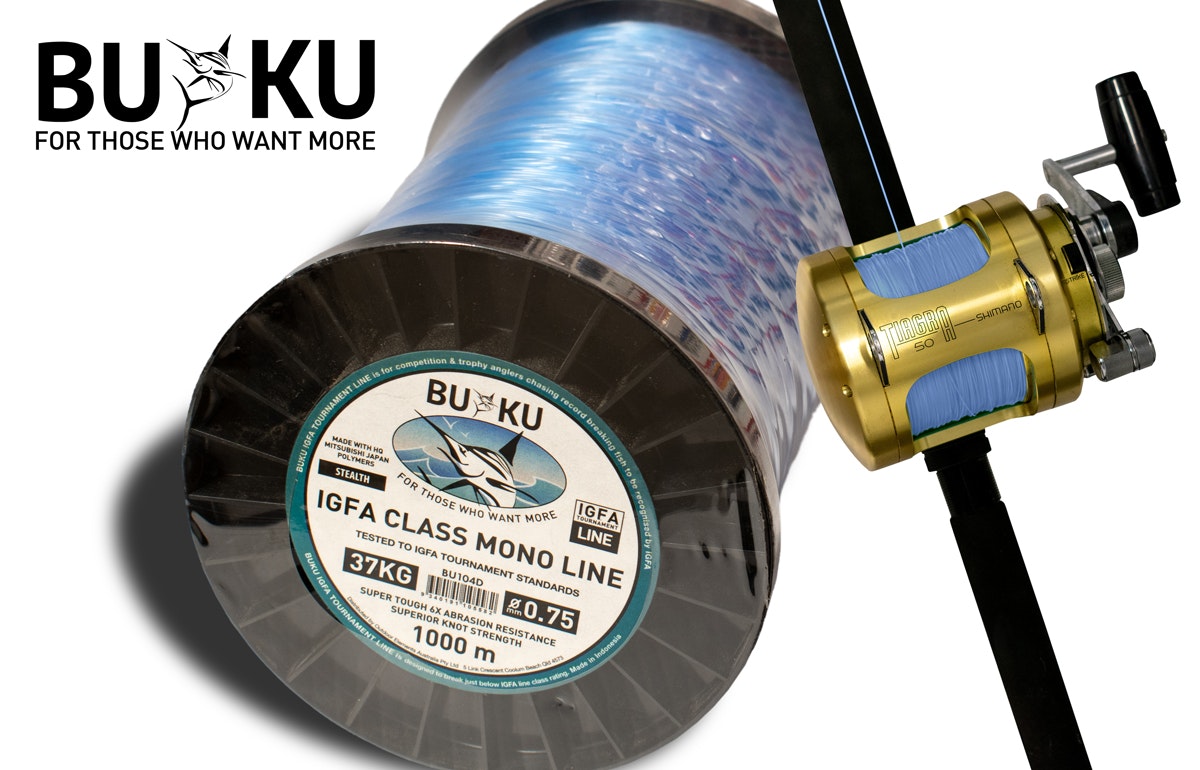 IGFA Class Monofilament Fishing Line - Stealth Invisible for Saltwater & Freshwater - Perfect for Bass, Trout, and Deep Sea Fishing
