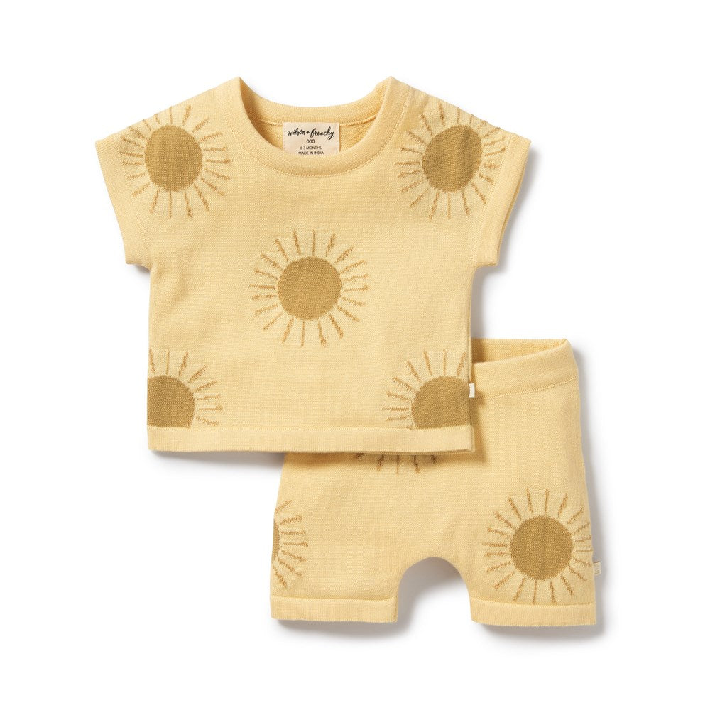 Sunshine Organic Knitted Set - Soft & Comfortable Baby Clothes for Newborns | Perfect for Playtime, Photo Shoots & Everyday Wear