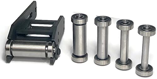 2x72 Belt Grinder Small Wheel Holder Set - 5 Sizes (7.8In) for Knife Making & Sharpening | Perfect for Knife Grinders, Metalworking & DIY Projects