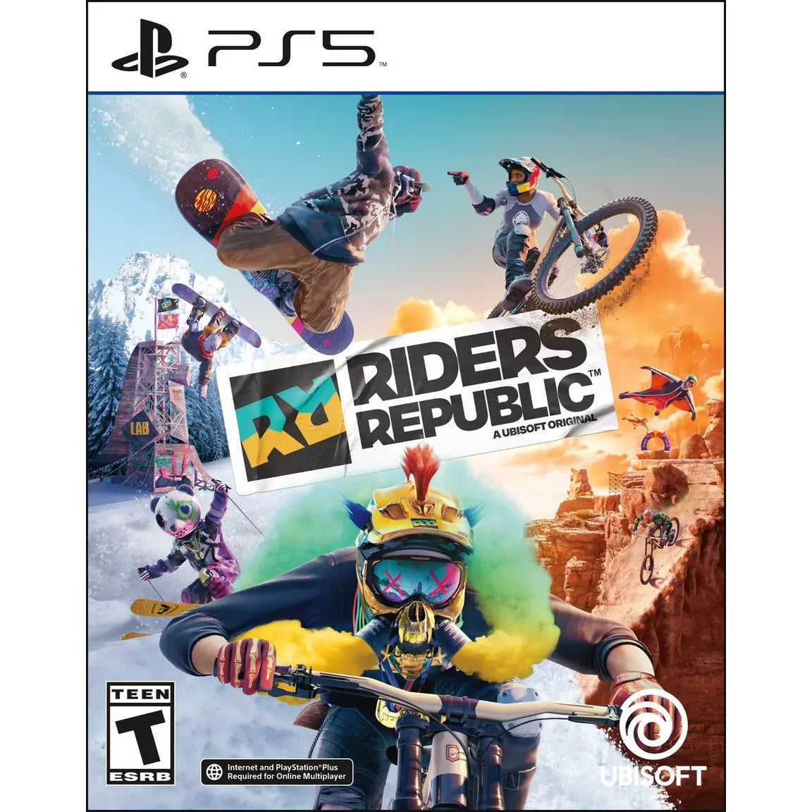 Riders Republic - PlayStation 5 Game | Open World Extreme Sports Adventure | Perfect for Multiplayer Racing & Stunt Challenges