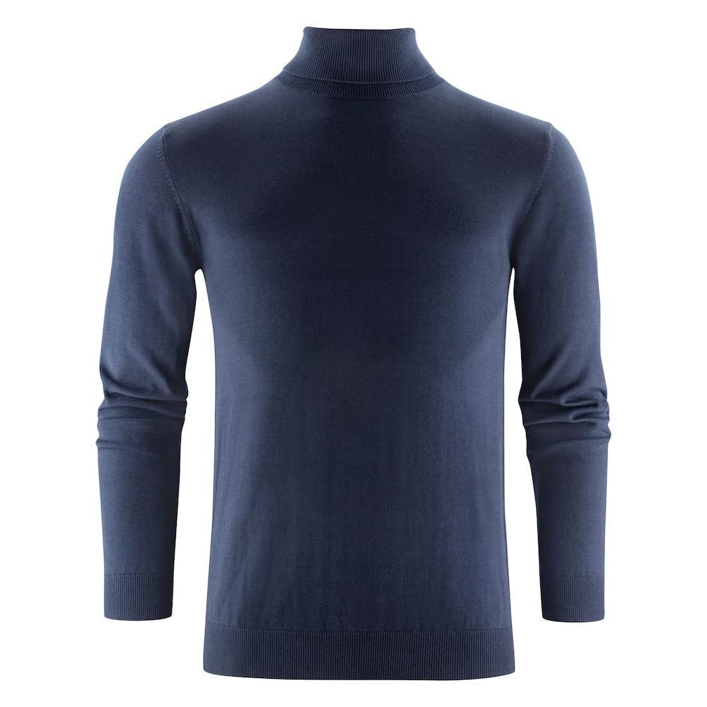 James Harvest Men's Ashland Turtleneck Pullover Sweater - Warm Winter Knit Casual Slim Fit Long Sleeve Top for Office, Dating & Outdoor Activities