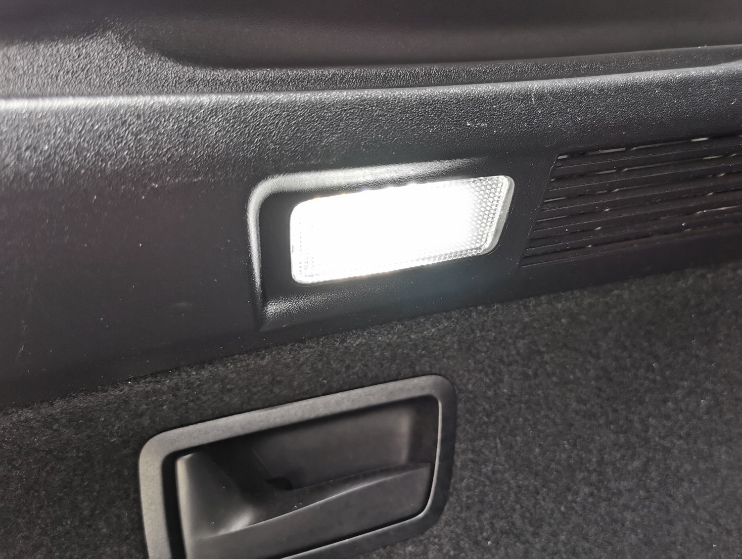 2W High Power White Full LED Trunk Cargo Area Light Assembly for Lexus & Toyota - Bright Interior Lighting for Nighttime Loading and Organizing