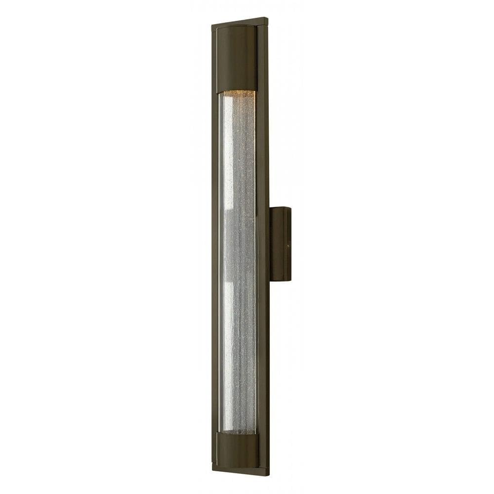 Modern Bronze Outdoor Wall Lantern - 4.75