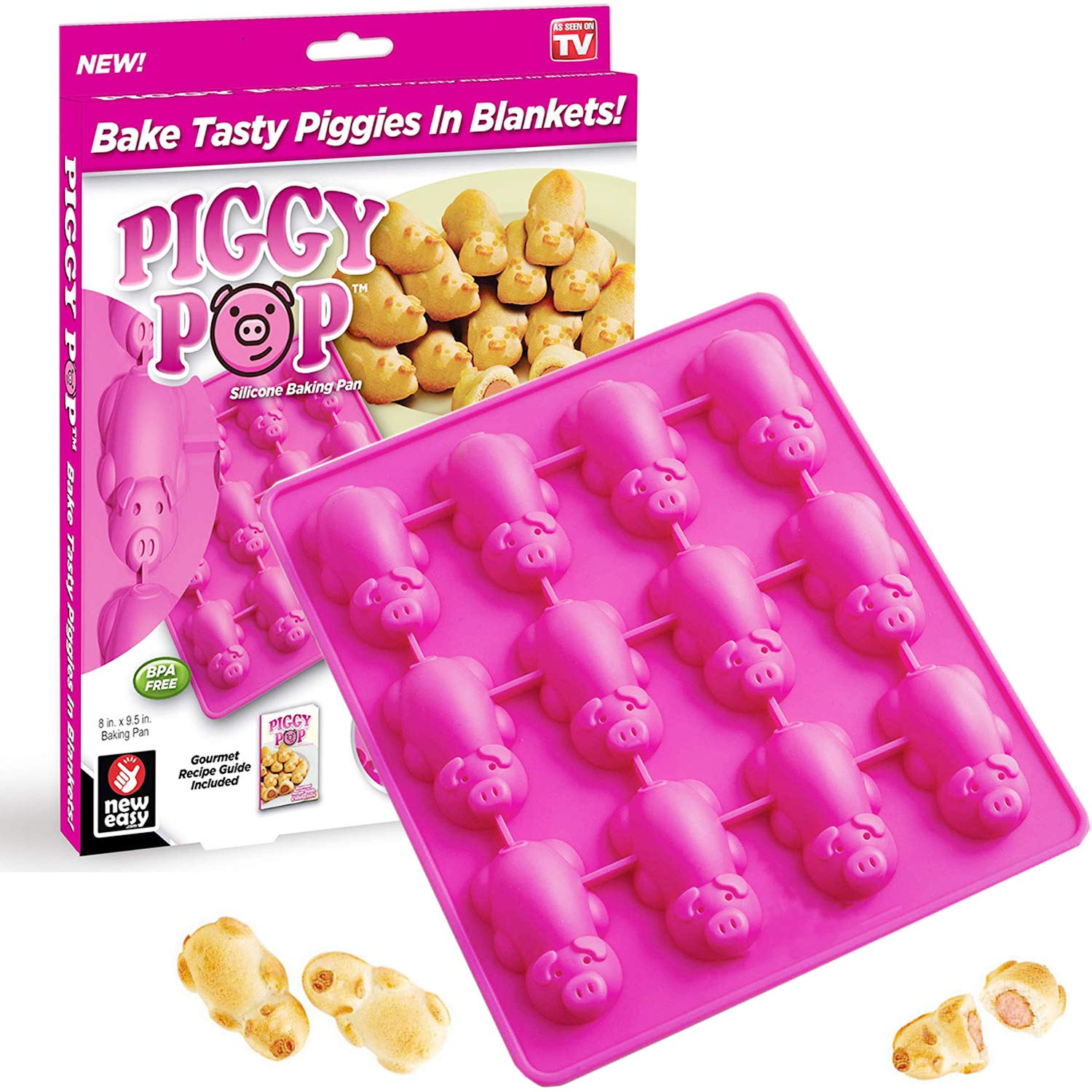 Piggy Pop - Fun & Interactive Bubble Blowing Toy for Kids | Outdoor Play, Birthday Gifts, Party Favors | Perfect for Backyard Games, Park Adventures & Family Bonding Time