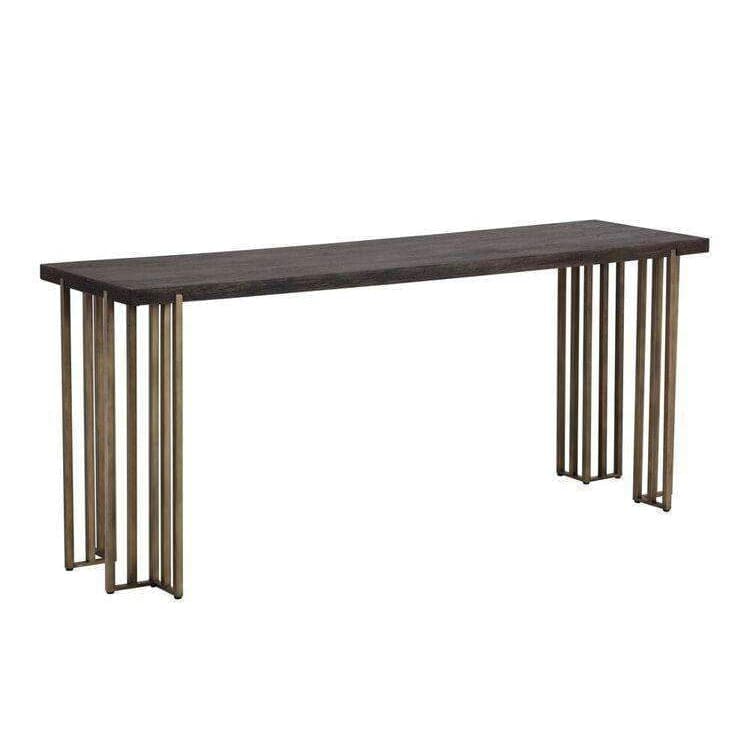 Modern Alto Console Table - Entryway Sofa Table with Storage Shelf - Perfect for Hallway, Living Room & Bedroom Decor