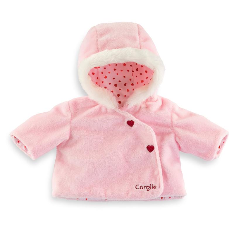 30cm Baby Doll with Heart Coat Set - Adorable Outfit for Newborns, Toddlers & Collectors - Perfect for Playtime, Gifts & Nursery Decor